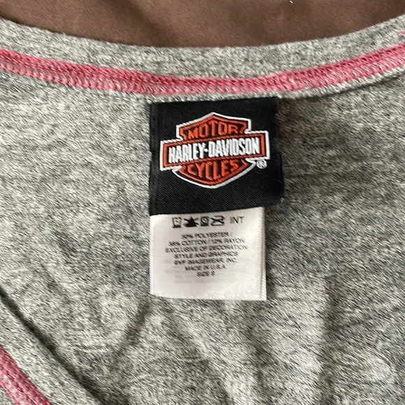 Ladies Harley T-shirt - Picture 3 of 3